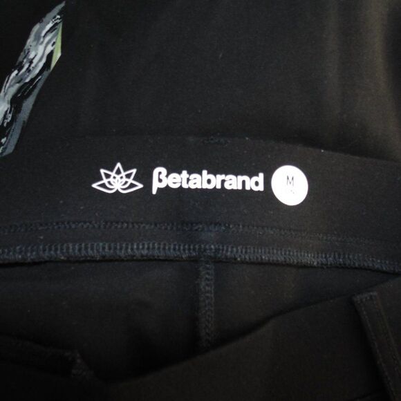 BETABRAND Yoga Pants, M Tall, Black, Stretch, Skinny, Versatile - Picture 7 of 7